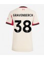 Liverpool Ryan Gravenberch #38 Bortedrakt Dame 2025-26 Korte ermer